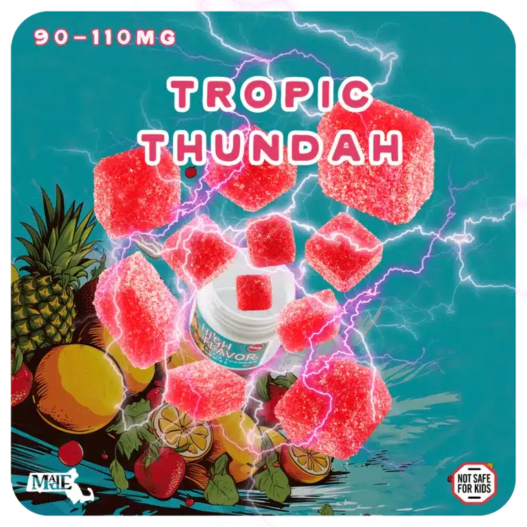 High Flavor Tropic Thundah gummies product image